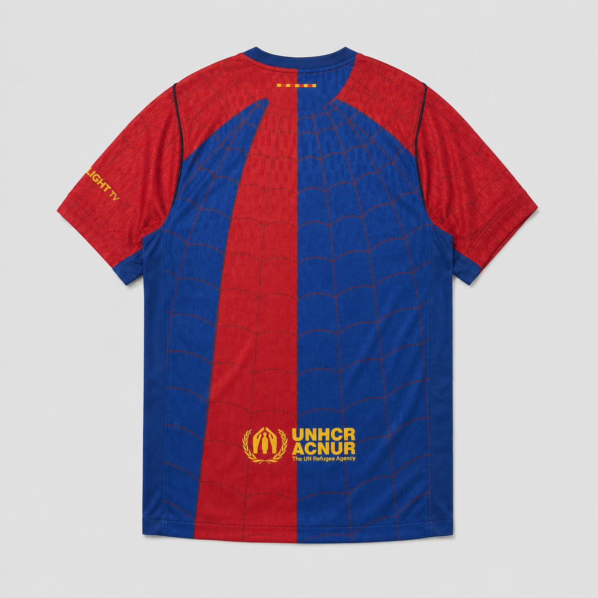 Camisa Barcelona Edição Especial Jogador - Azul Listras Vermelhas - foto 2