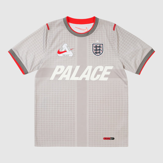 Camisa Inglaterra Edição Especial Torcedor - Cinza-Clara Quadriculada