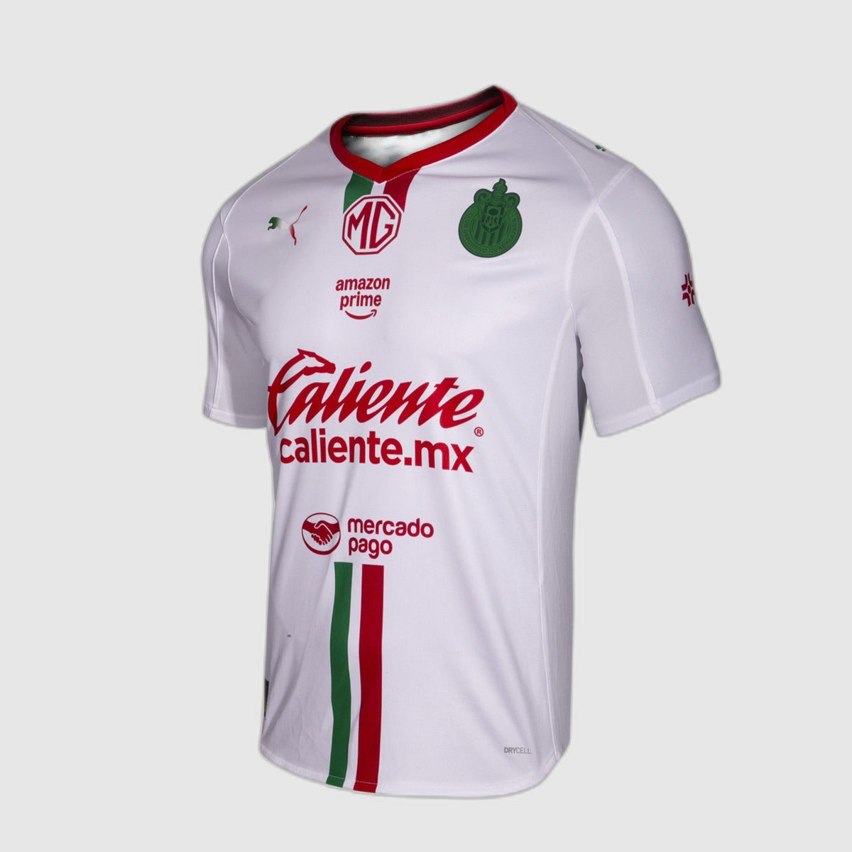 Chivas Guadalajara Away Jersey 2025/26 - White Green Red Stripe - photo 2