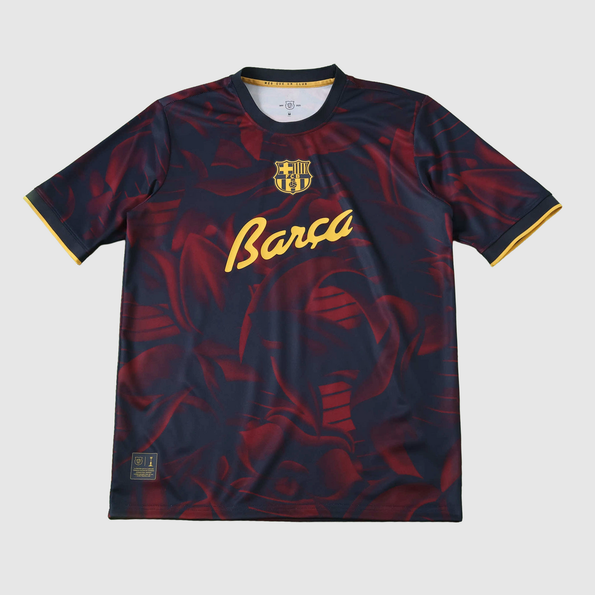Barcelona Special Edition Jersey - Navy And Red Swirl