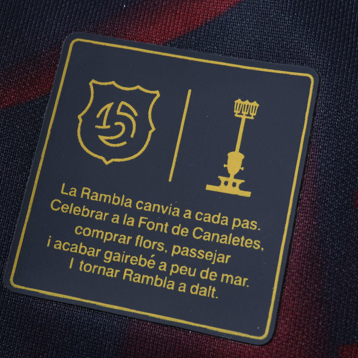 Barcelona Special Edition Jersey - Navy And Red Swirl - photo 5