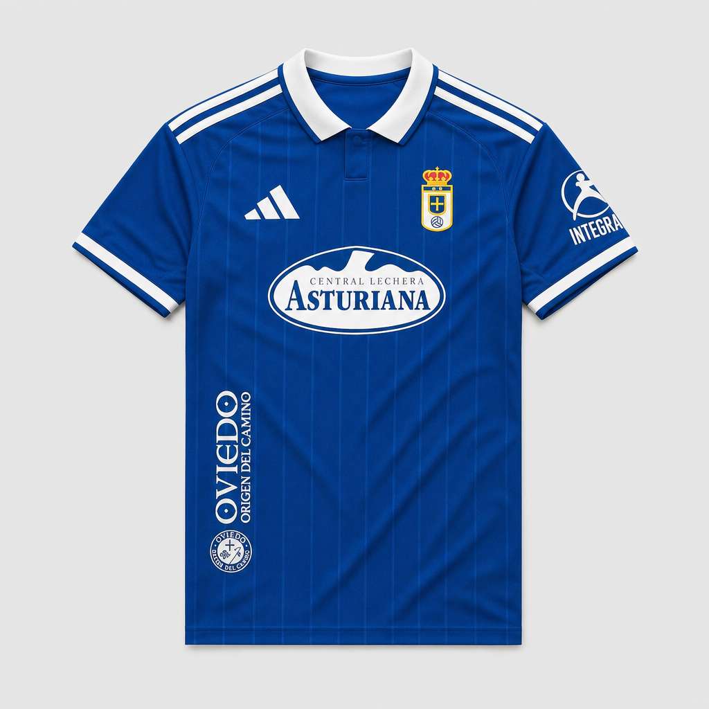 Real Oviedo Home Jersey 2026/27 Player Version