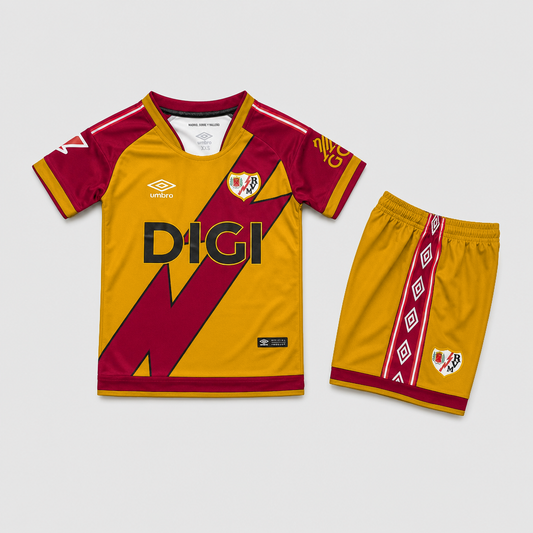Rayo Vallecano Third Kids Kit 2026/27