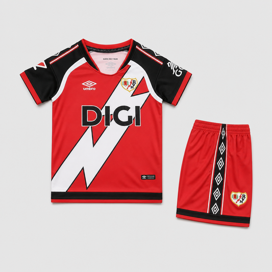Rayo Vallecano Away Kids Kit 2026/27