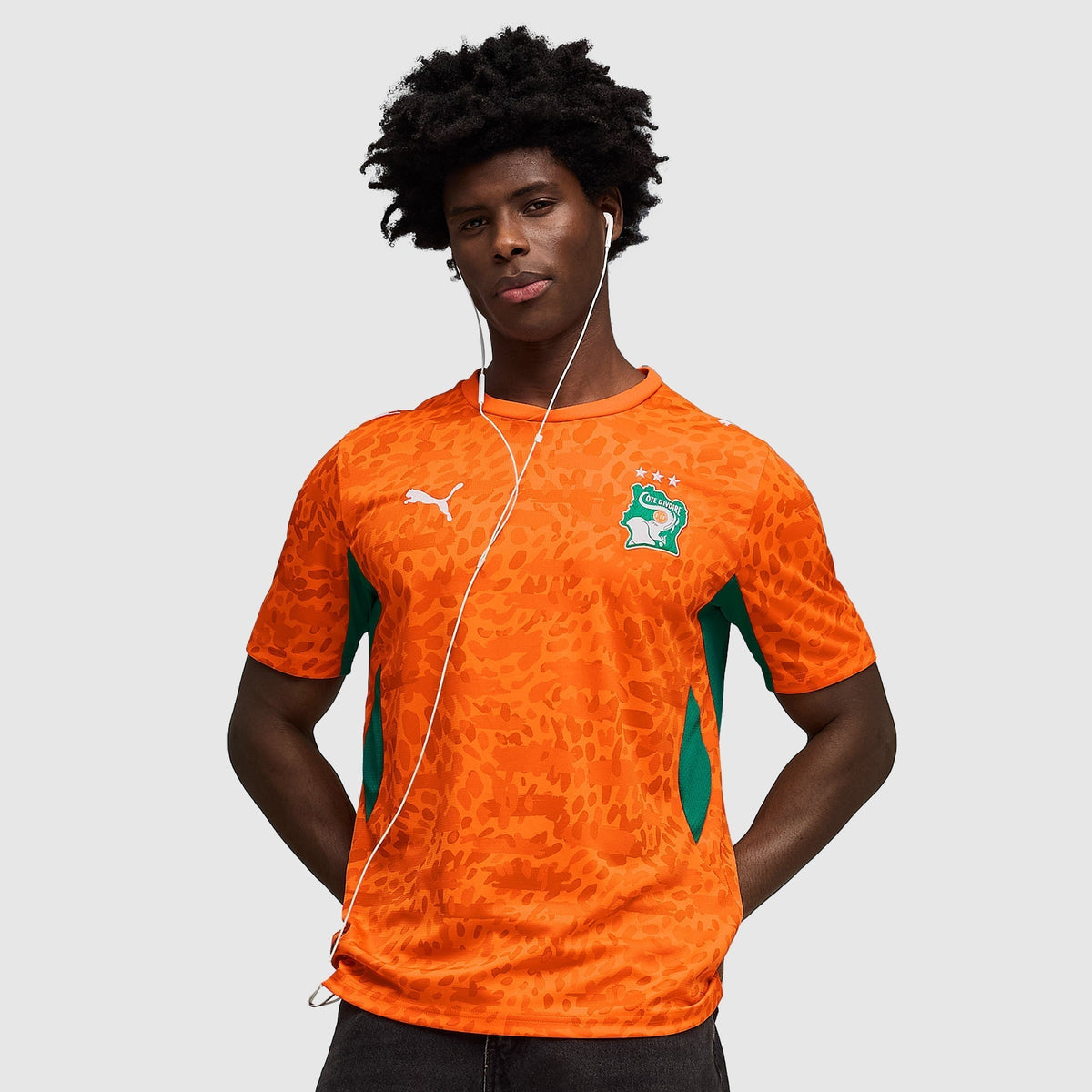 Camisa Costa do Marfim I 26/27 Torcedor - foto 2