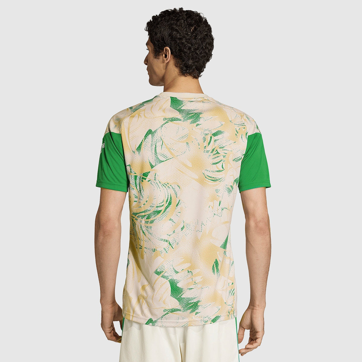 Algeria Pre-Match Jersey 2026/27 - Cream Green Swirl - photo 4