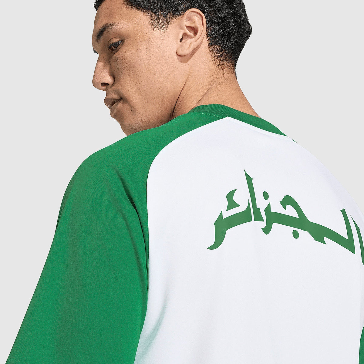 Algeria Pre-Match Jersey 2026/27 - White And Green Retro - photo 6