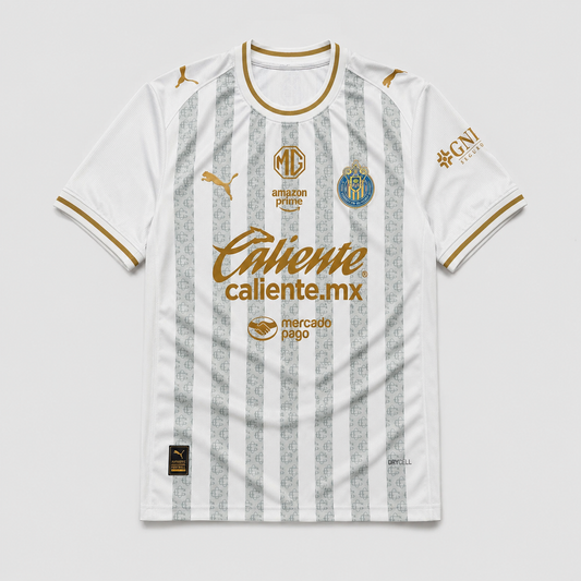 Chivas Guadalajara Special Edition Jersey - White And Gold