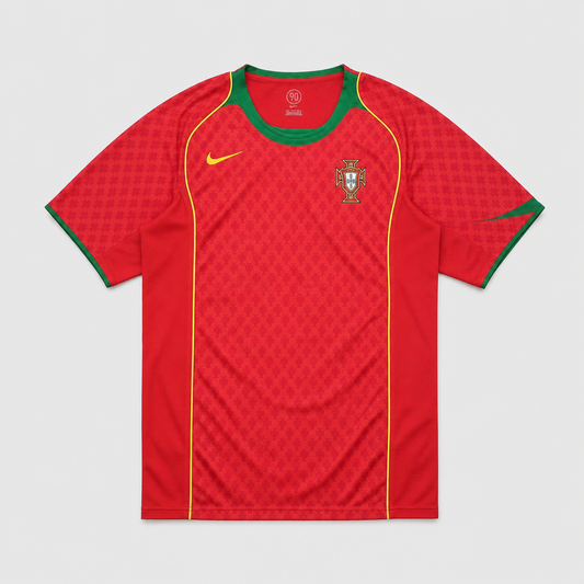Portugal Retro Home Jersey 2004