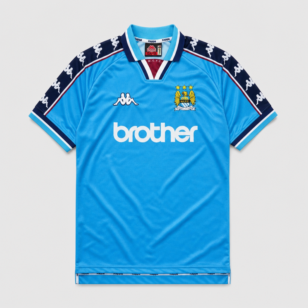Manchester City Retro Home Jersey 1998/99