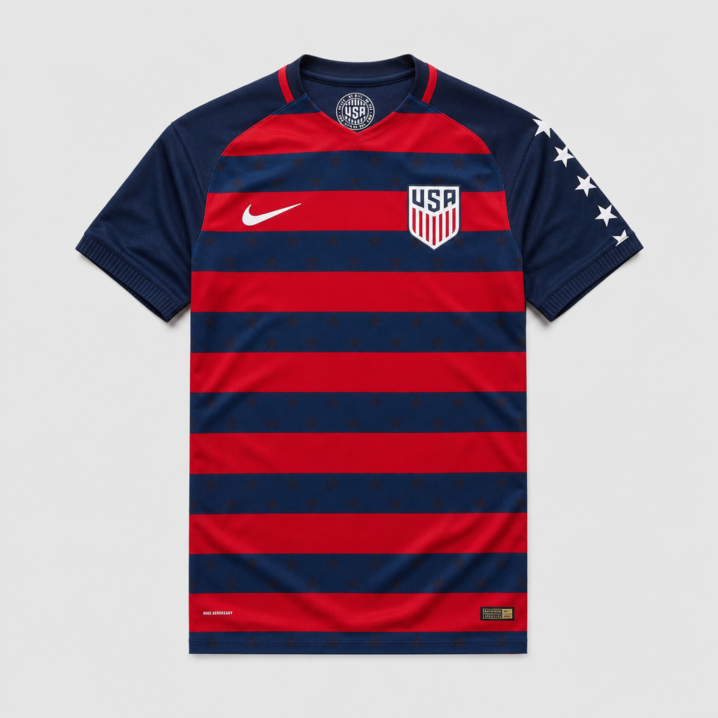 Camisa Retrô Estados Unidos Gold Cup 2017