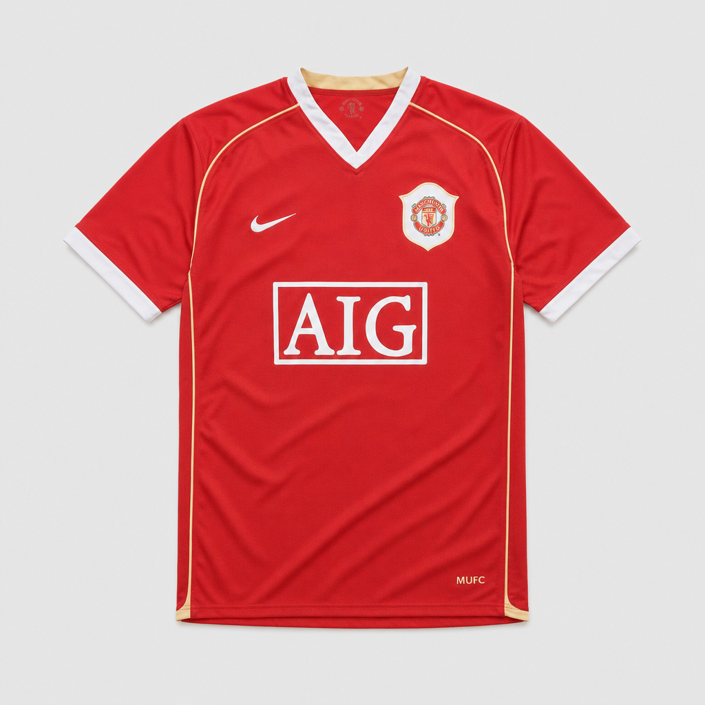 Manchester United Retro Home Jersey 2006/07
