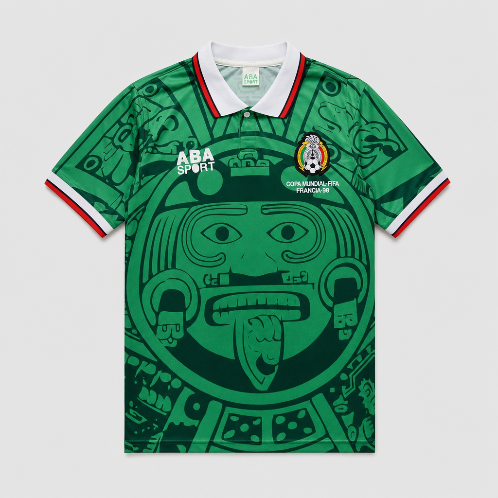 Mexico Retro Home Jersey 1998