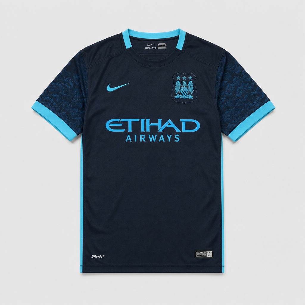 Camisa Retrô Manchester City II 2015/16