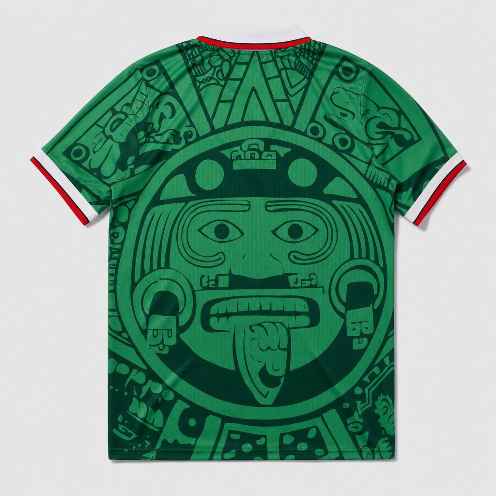 Mexico Retro Home Jersey 1998 - photo 2