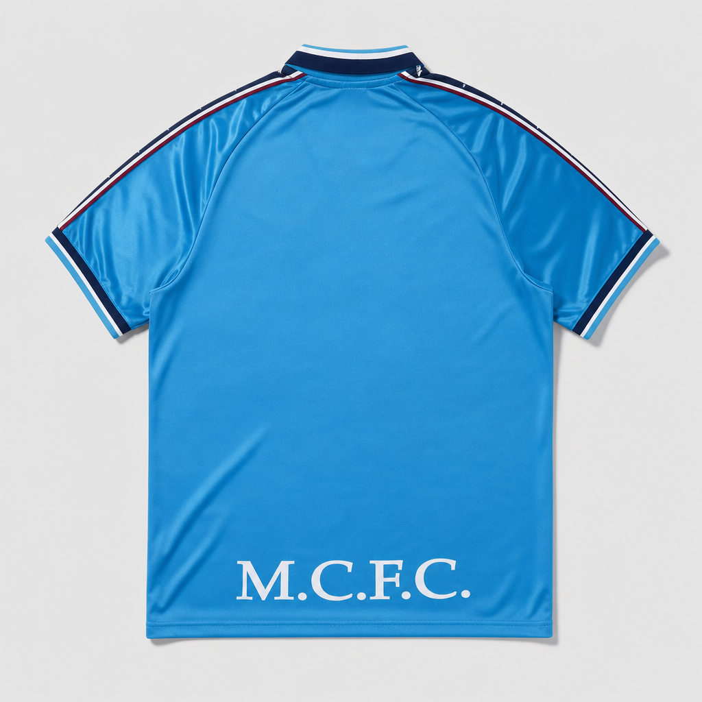 Manchester City Retro Home Jersey 1998/99 - photo 2