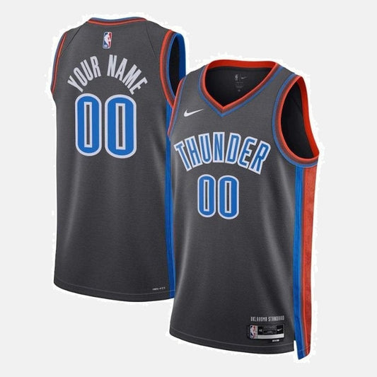 Oklahoma City Thunder 2023 Jersey - Dark Gray