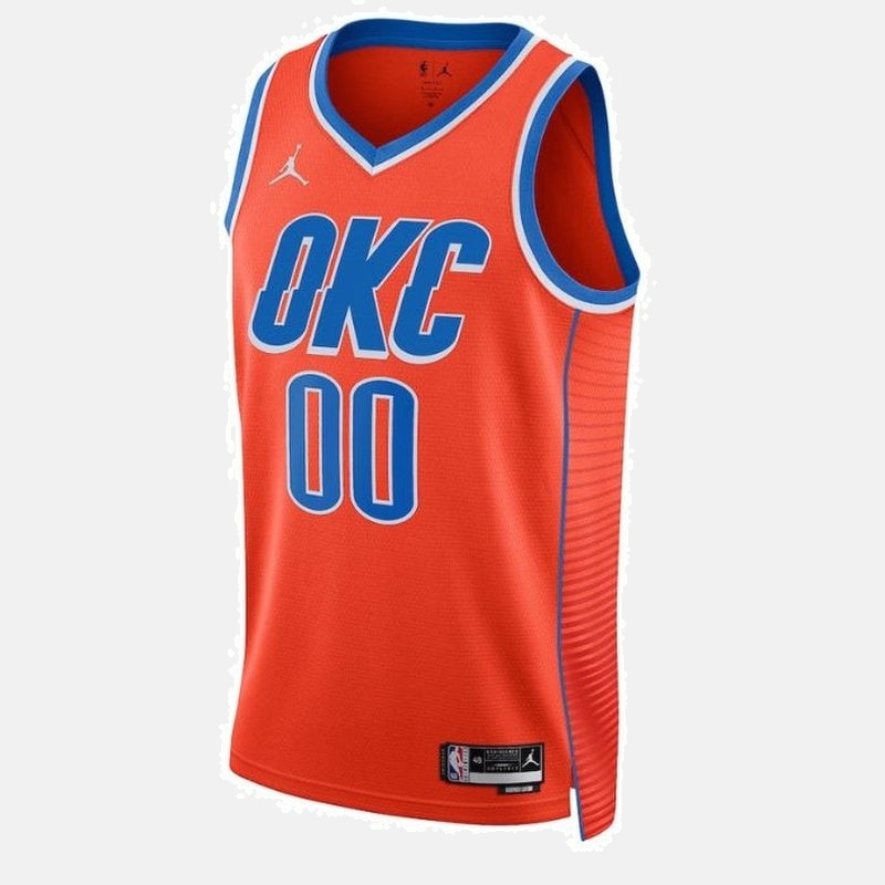 Oklahoma City Thunder 2023 Jersey - Orange - photo 2