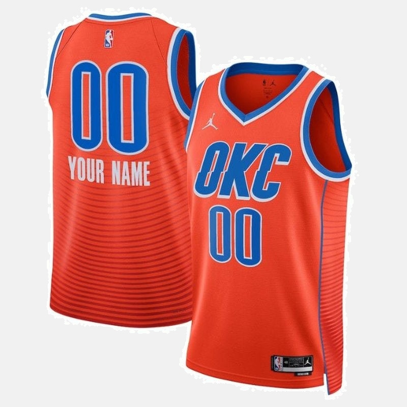Oklahoma City Thunder 2023 Jersey - Orange