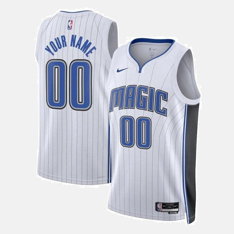 Orlando Magic 2023 Jersey - White Pinstripe