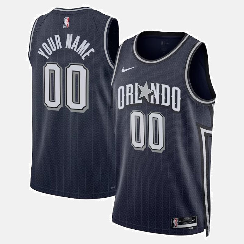 Regata Orlando Magic 23/24 - Azul-Marinho Risca de Giz