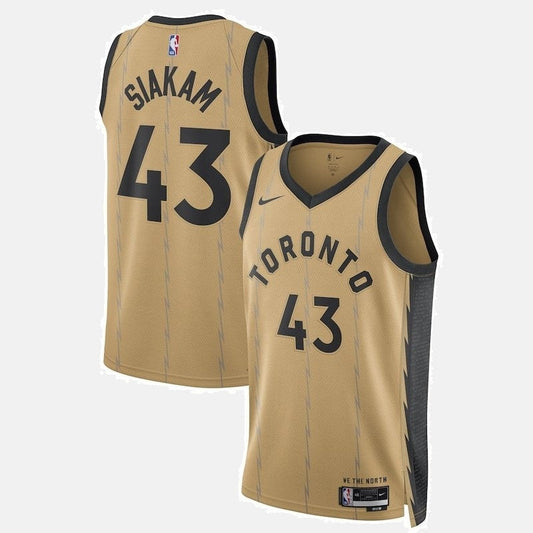 Regata Toronto Raptors 23/24 - Siakam 43 Dourada