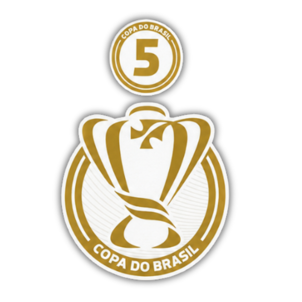 Patch Copa do Brasil Participation 5 Titles