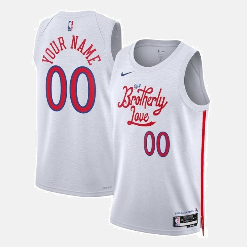 Philadelphia 76ers 2023 Jersey - White Brotherly Love
