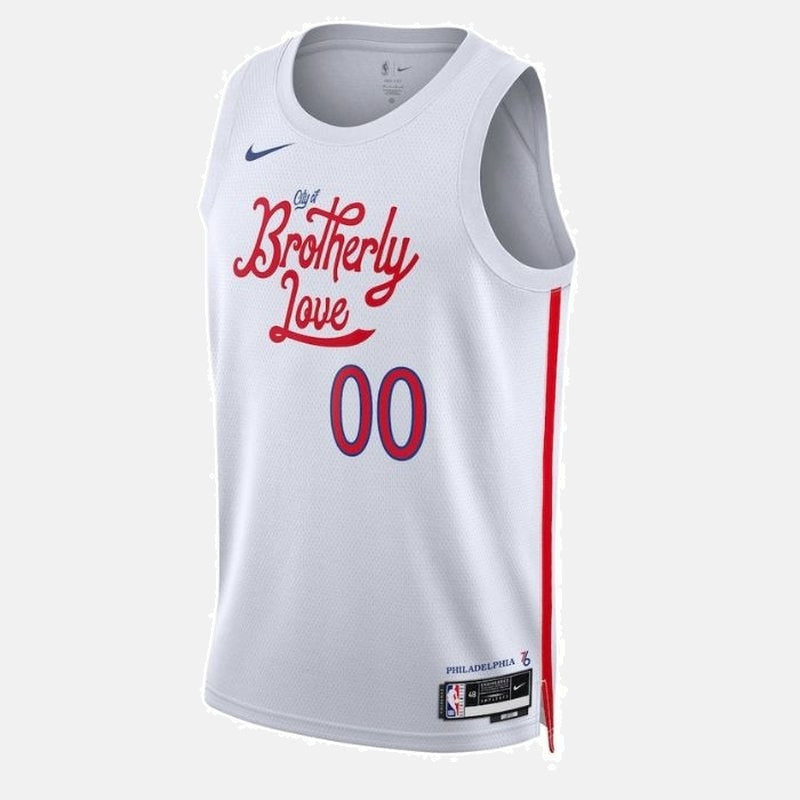 Philadelphia 76ers 2023 Jersey - White Brotherly Love - photo 2
