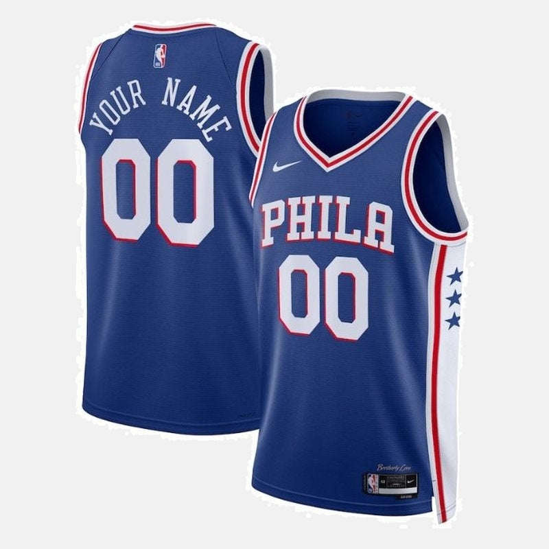 Philadelphia 76ers 2023 Jersey - Royal Blue
