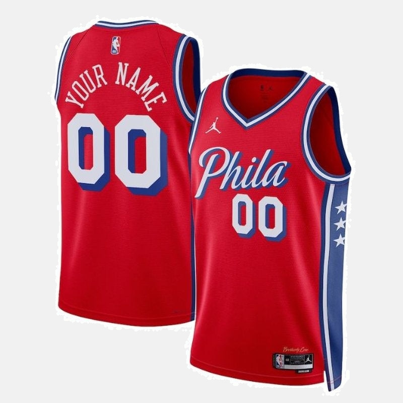 Philadelphia 76ers 2023 Jersey - Red