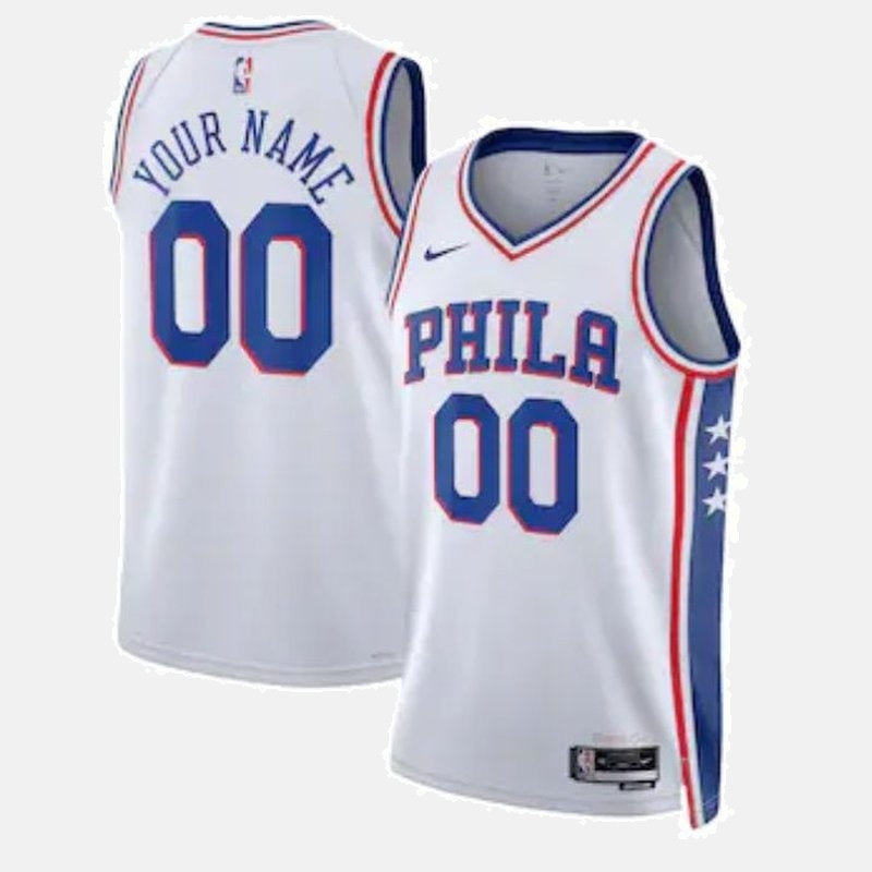 Philadelphia 76ers 2023 Jersey - White