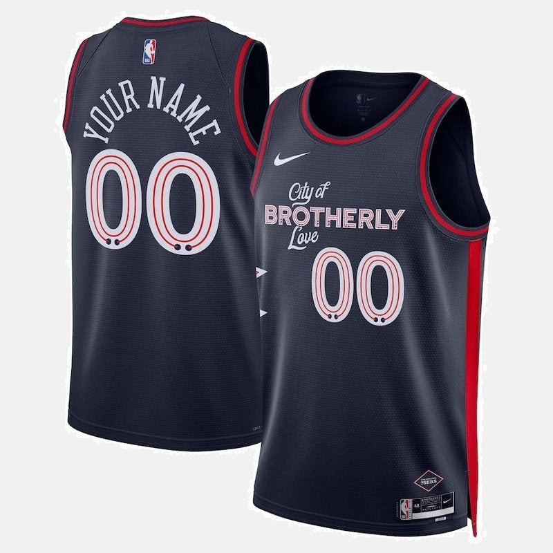 Philadelphia 76ers Jersey 2023/24 - Navy
