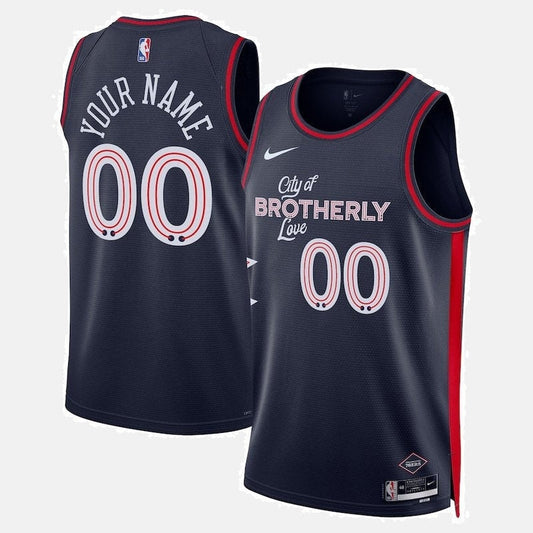 Philadelphia 76ers Jersey 2023/24 - Navy