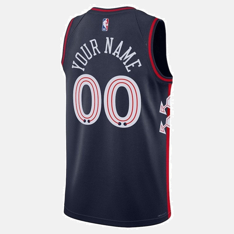 Philadelphia 76ers Jersey 2023/24 - Navy - photo 3