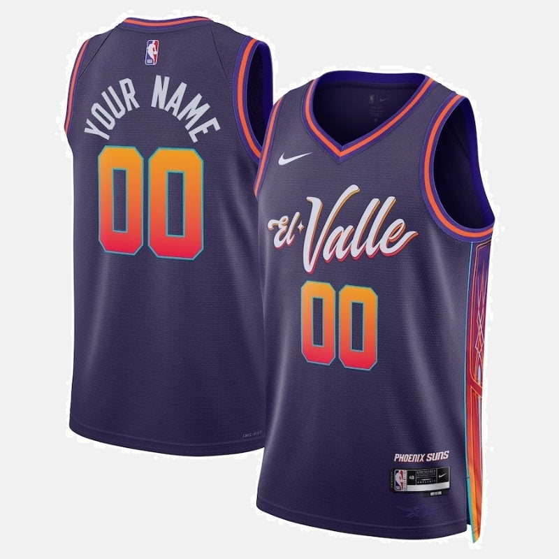 Phoenix Suns Jersey 2023/24 - Purple El Valle