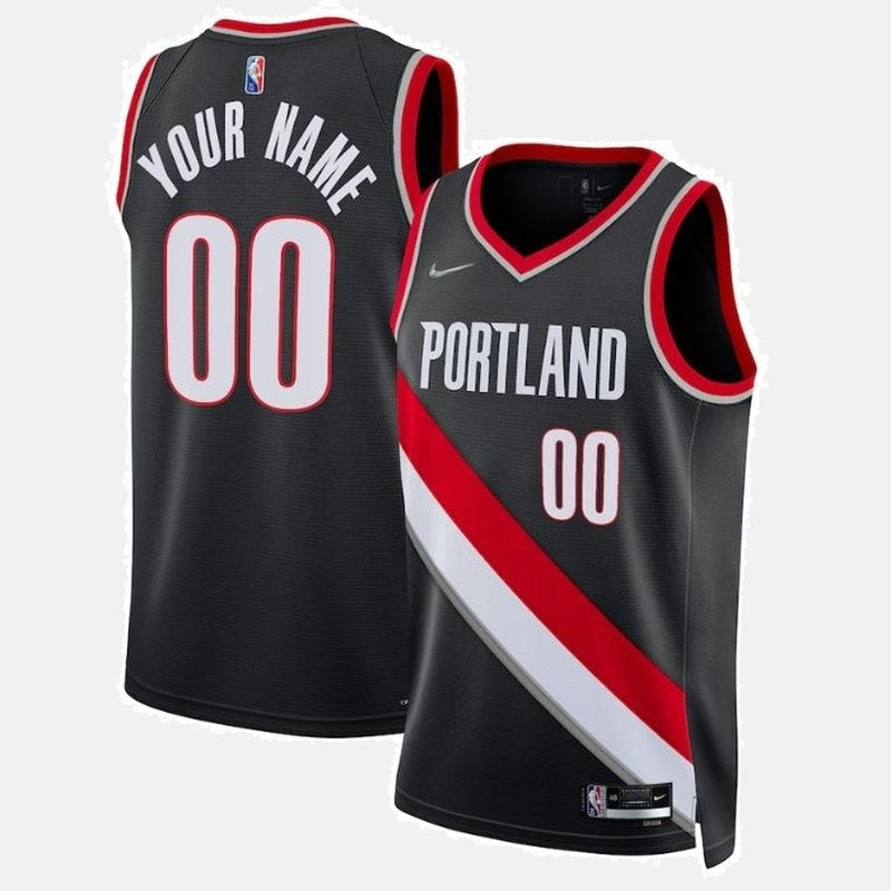 Portland Trail Blazers 2023 Jersey - Black