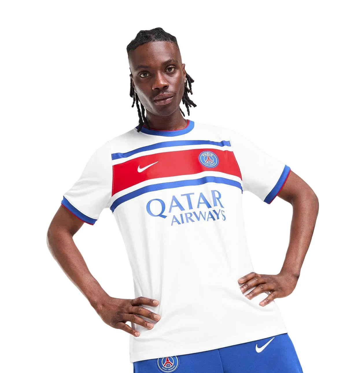 Paris Saint-Germain Training Jersey 2026/27 - White Red Band - photo 3