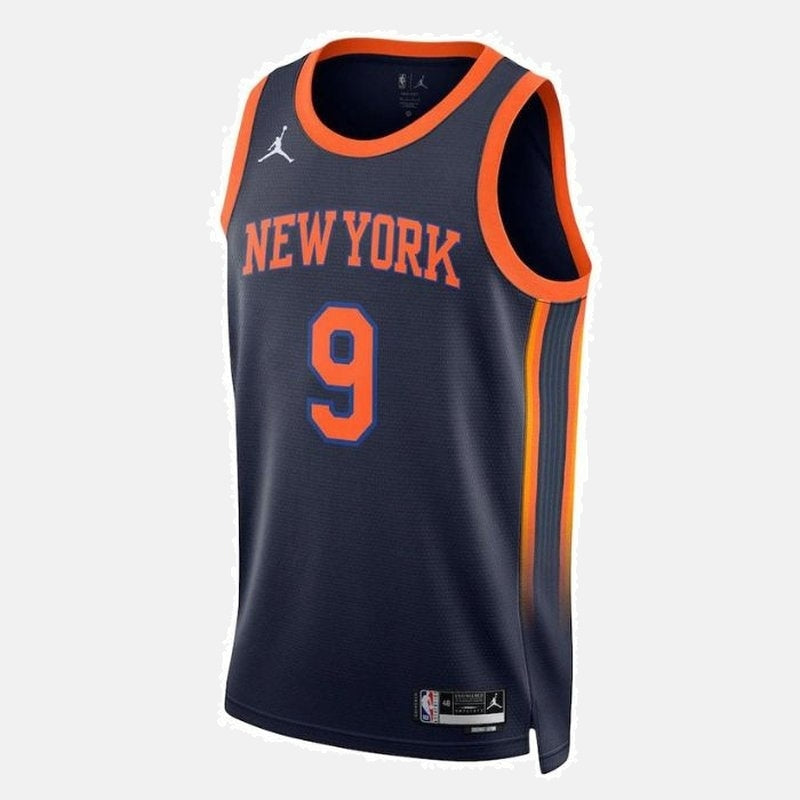 New York Knicks 2023 Jersey - Barrett 9 Navy - photo 2