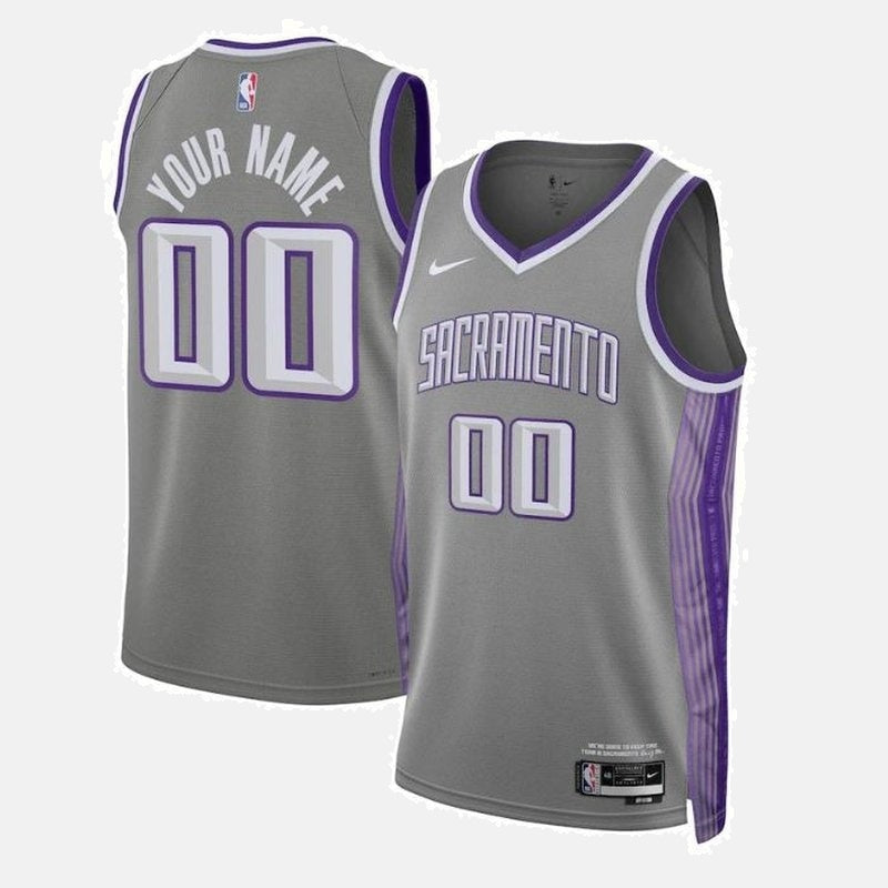 Sacramento Kings 2023 Jersey - Gray Sacramento
