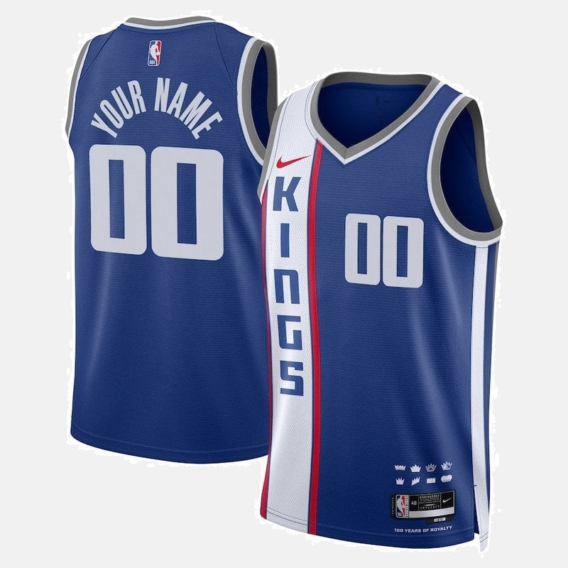 Sacramento Kings Jersey 2023/24 - Blue And White