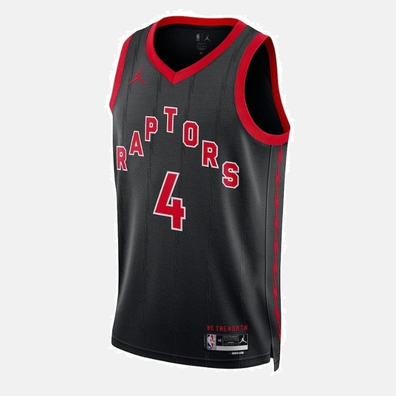Toronto Raptors 2023 Jersey - Barnes 4 Black - photo 2