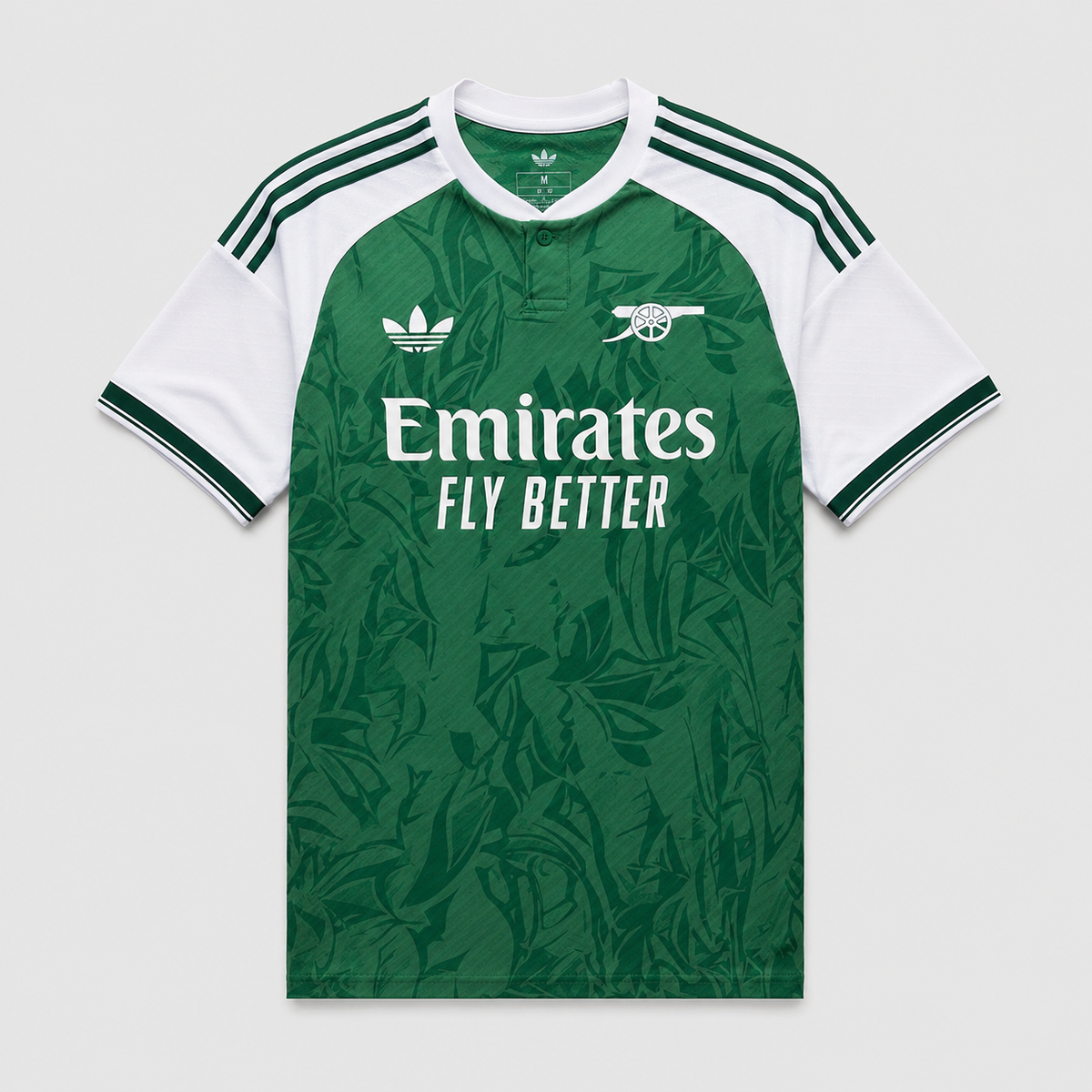 Arsenal Special Edition Jersey - Green Leaf Print