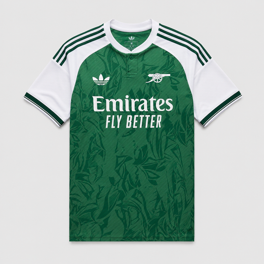 Arsenal Special Edition Jersey - Green Leaf Print