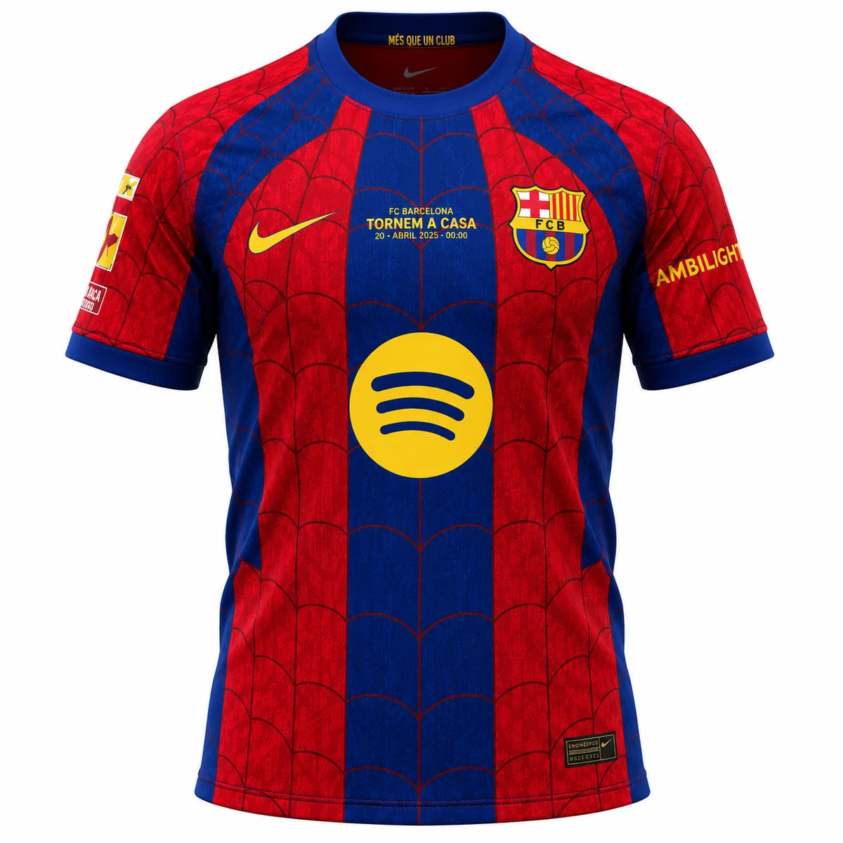 Barcelona Spider Man Special Edition 2026/27 Fan Jersey - photo 4