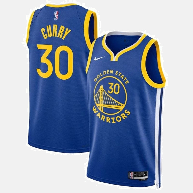 Regata Golden State Warriors 23 - Curry 30 Azul Ponte