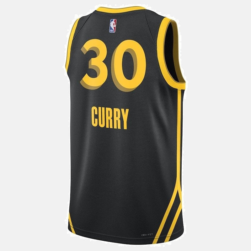 Golden State Warriors Jersey 2023/24 - Curry 30 Black - photo 3
