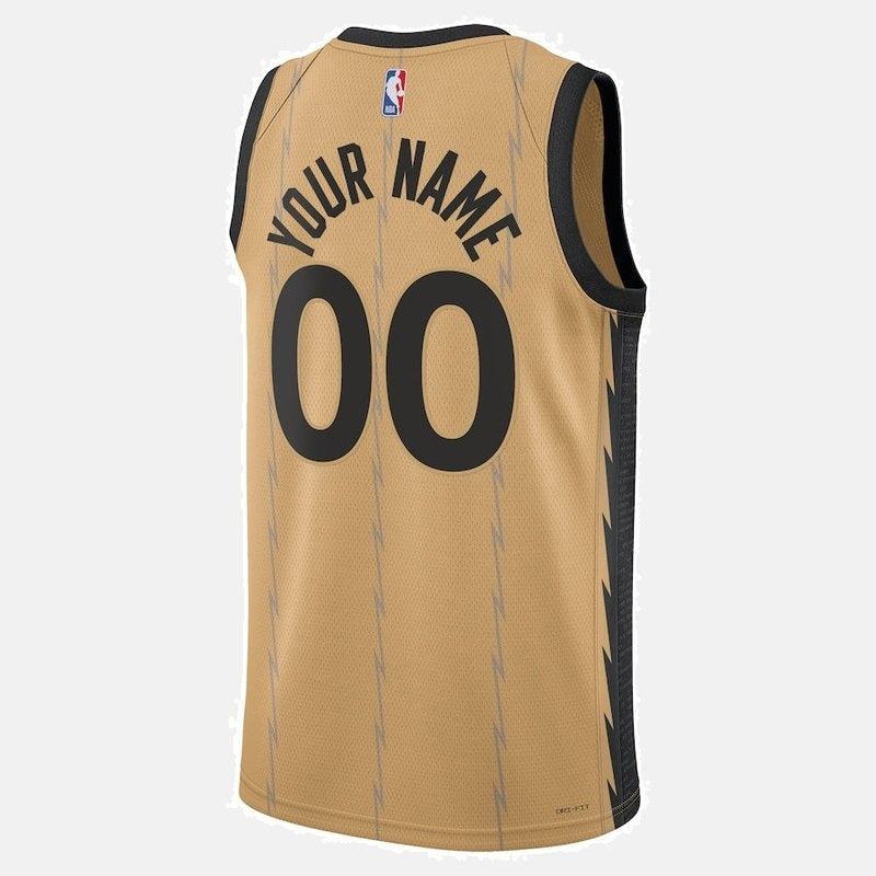 Toronto Raptors Jersey 2023/24 - Custom 00 Gold - photo 3