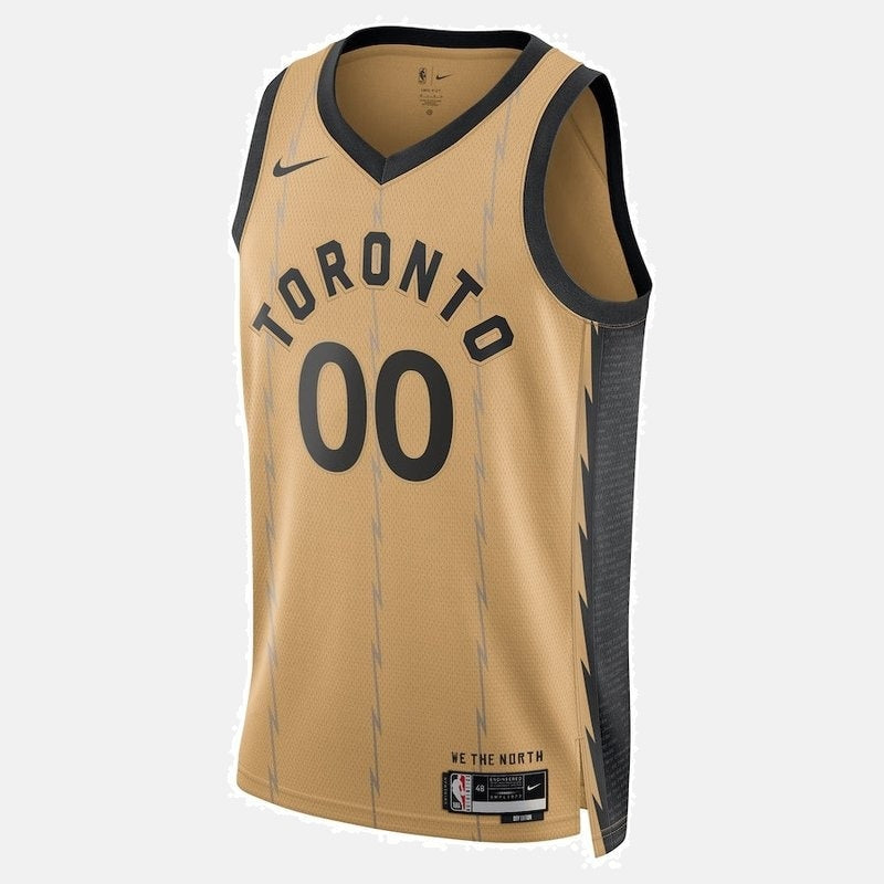 Toronto Raptors Jersey 2023/24 - Custom 00 Gold - photo 2