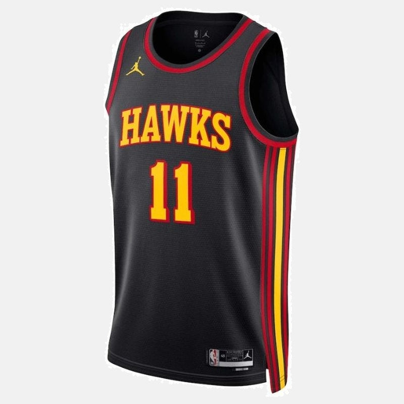 Atlanta Hawks 2023 Jersey - Young 11 Black Hawks - photo 2